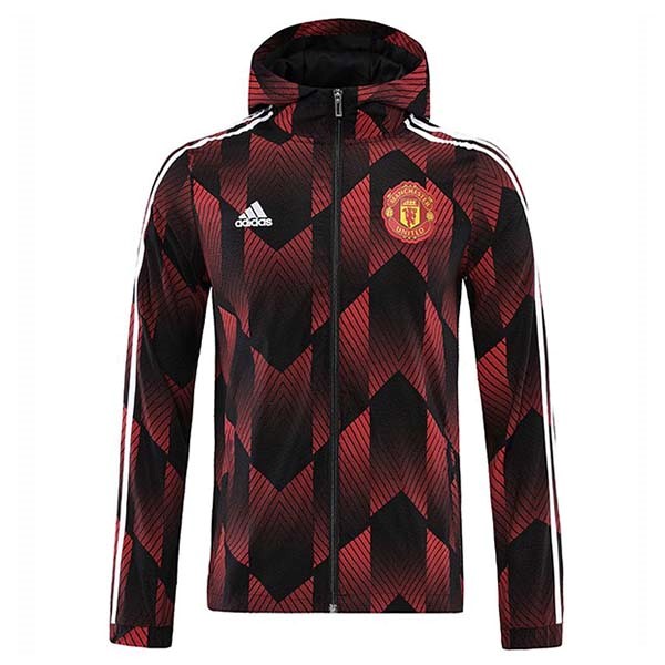 Giacca a vento Manchester United 22/23 Rosso Nero